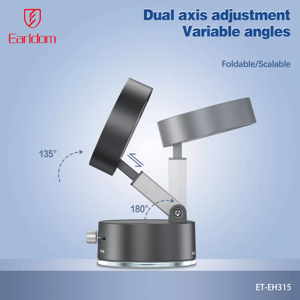 پایه نگهدارنده گوشی موبایل ارلدام مدل Magnetic EH315