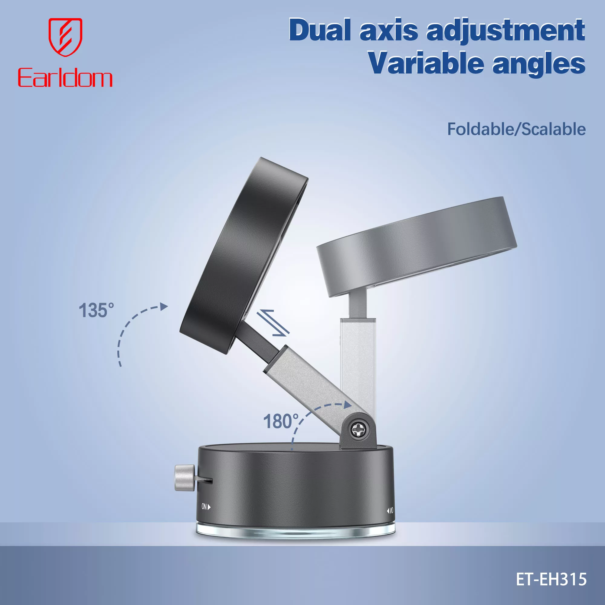 پایه نگهدارنده گوشی موبایل ارلدام مدل Magnetic EH315