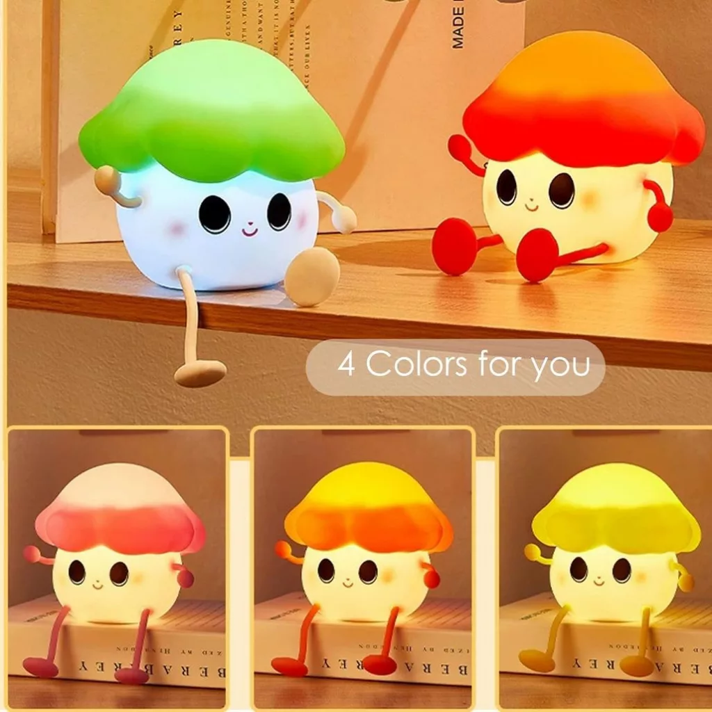 چراغ خواب اتاق کودک مدل قارچ