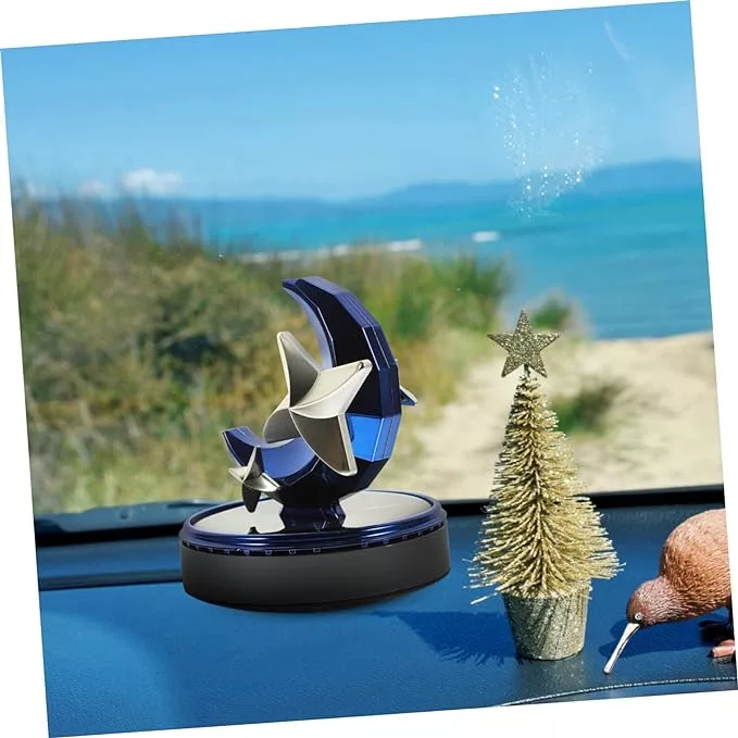 خوشبوکننده خودرو مدل خورشیدی ماه و ستاره Blue2026