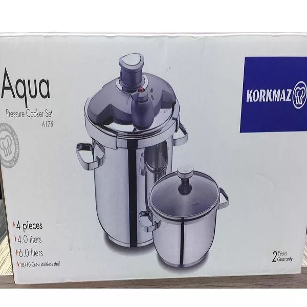 زودپز دوقلو کرکماز مدل A175 Aqua گنجایش 4 لیتر