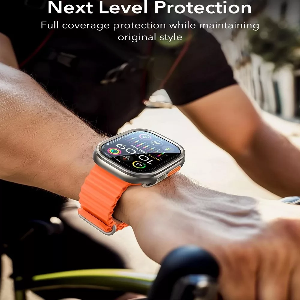 ساعت هوشمند ۴۹ میلیمتری مدل H13 ultra2 با ۷ بند سیلیکونی