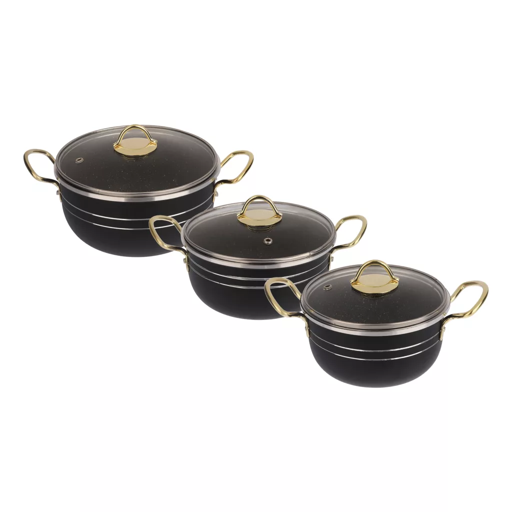 سرویس قابلمه 6 پارچه مدل 077