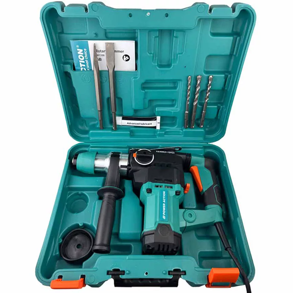 چکش تخریب 32 میلی متری 1350 وات پاوراکشن مدل RH1350