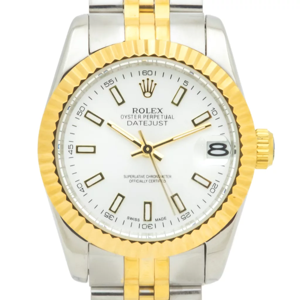 ساعت مچی عقربه ای زنانه مدل دیت جاست