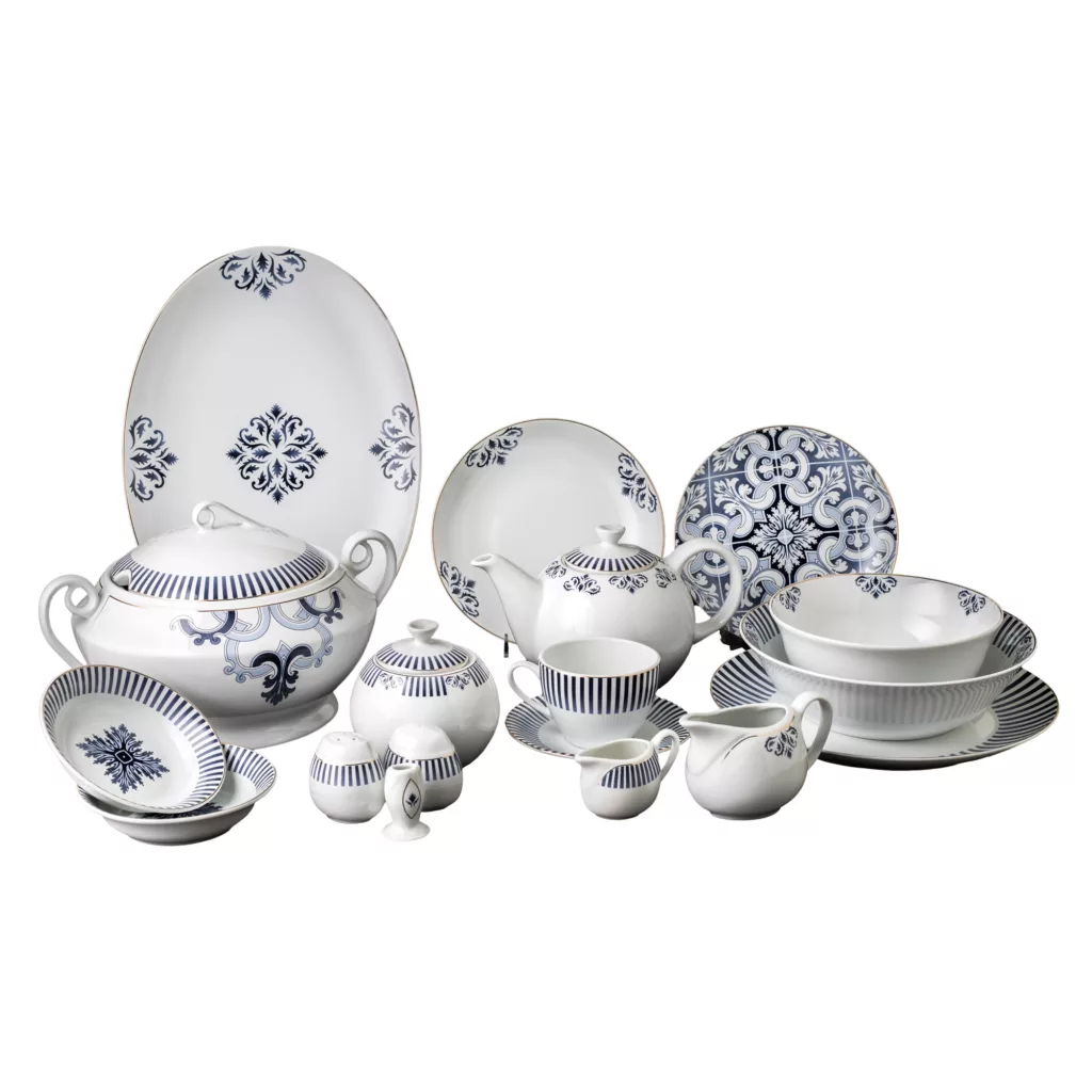 سرویس غذاخوری 86 پارچه 12 نفر مقصود مدل میسن