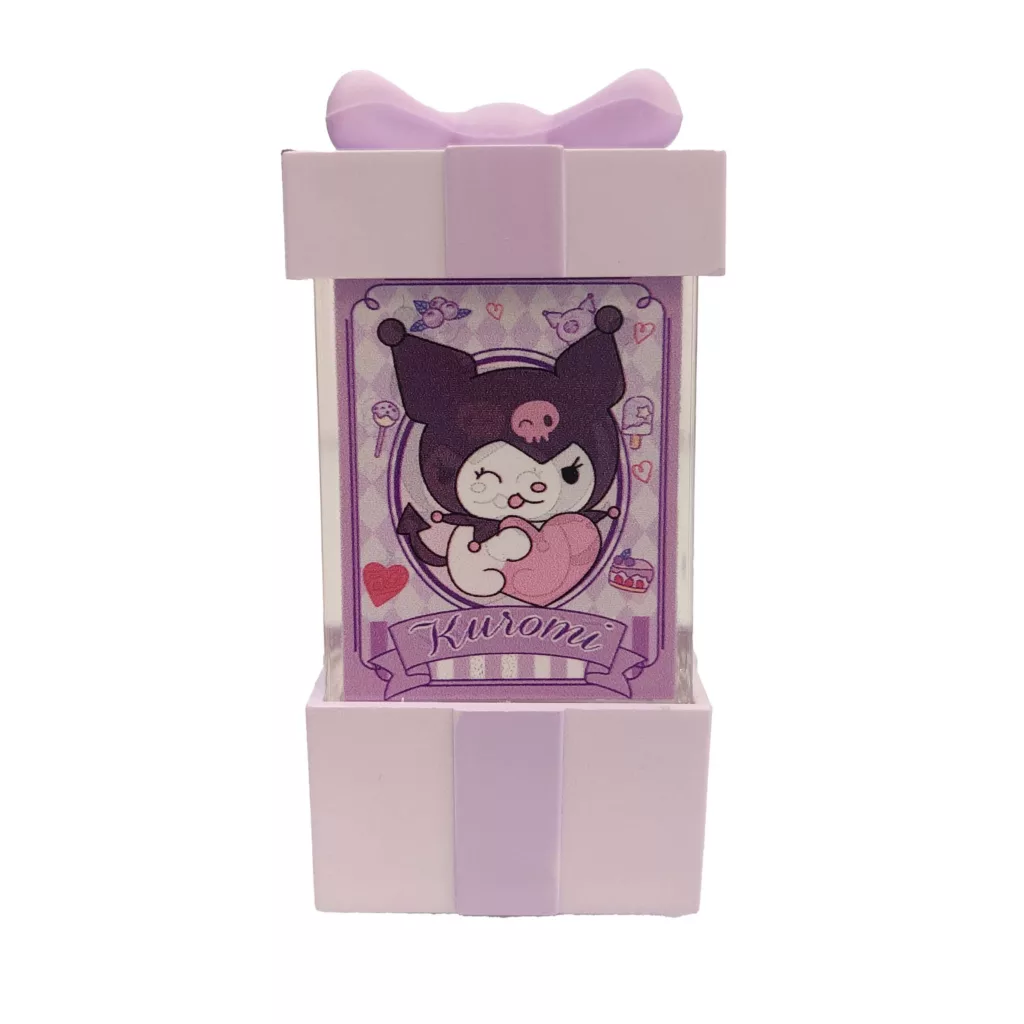 چراغ خواب کودک مدل آکواریومی اکلیلی کرومی طرح قلب