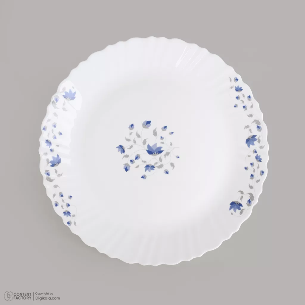 سرویس غذاخوری 25 پارچه 6 نفره گلدن اوپال مدل شاخه نبات کد Carine