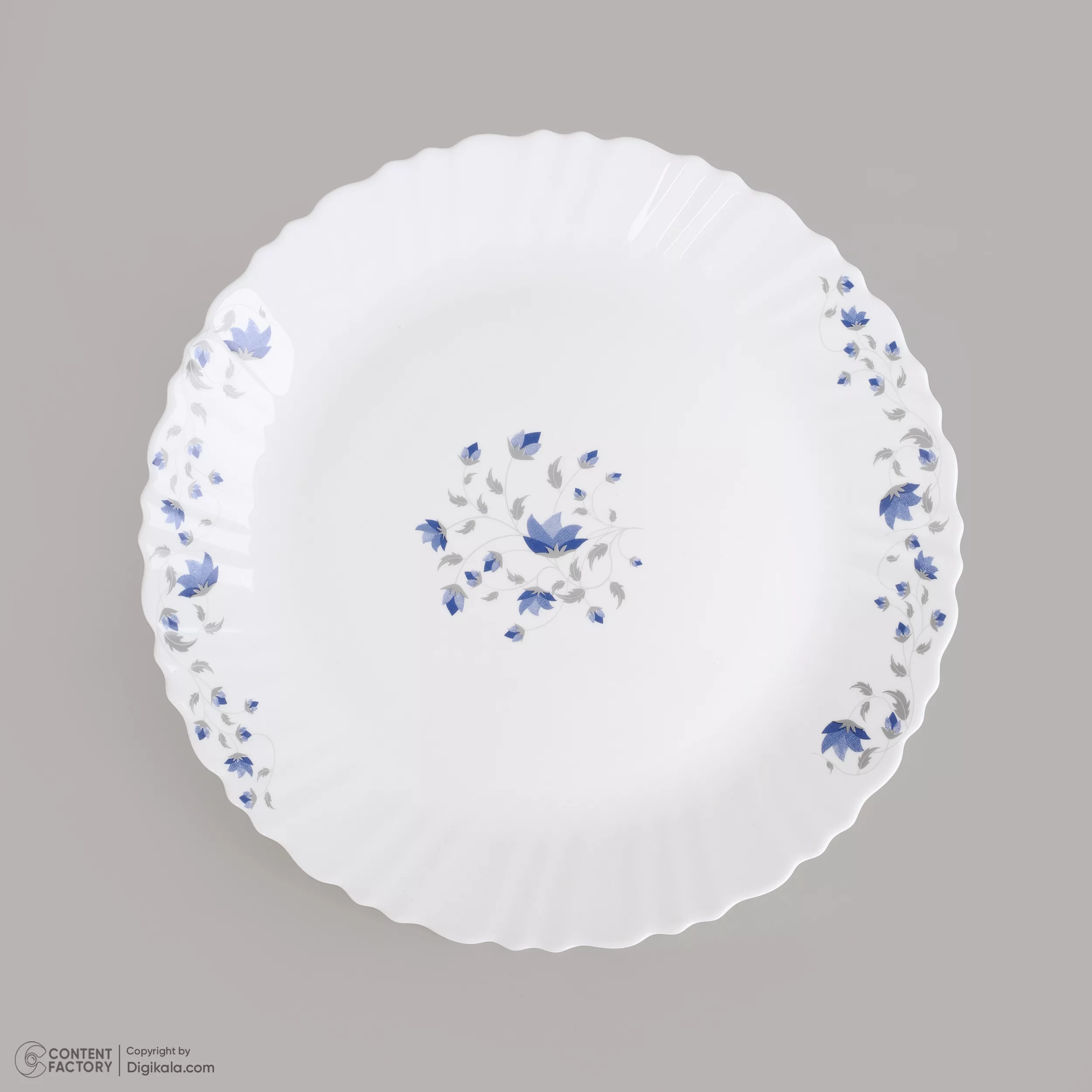 سرویس غذاخوری 25 پارچه 6 نفره گلدن اوپال مدل شاخه نبات کد Carine