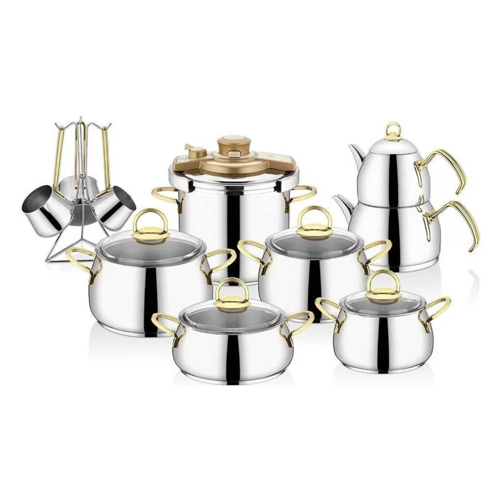 سرویس پخت و پز 18 پارچه اجار پلاس مدل Akasya