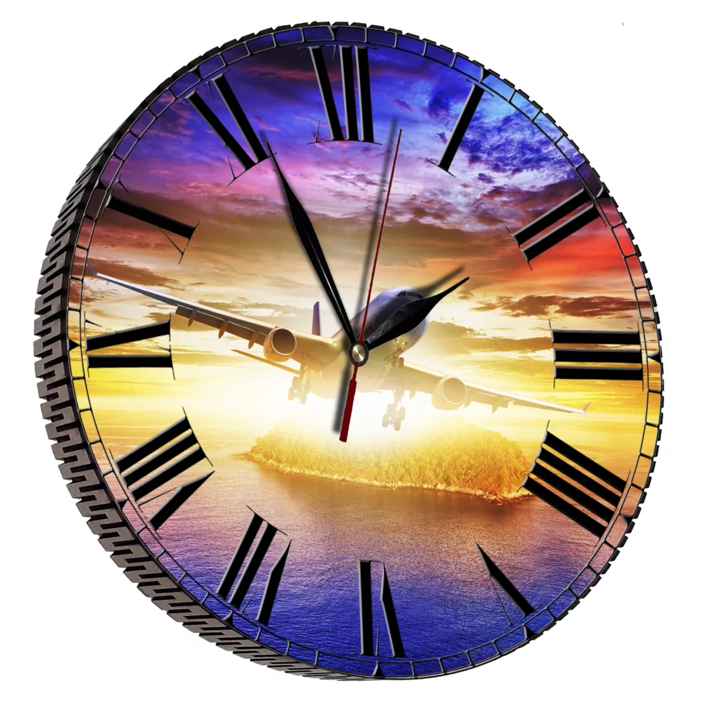 ساعت دیواری مدل پرواز