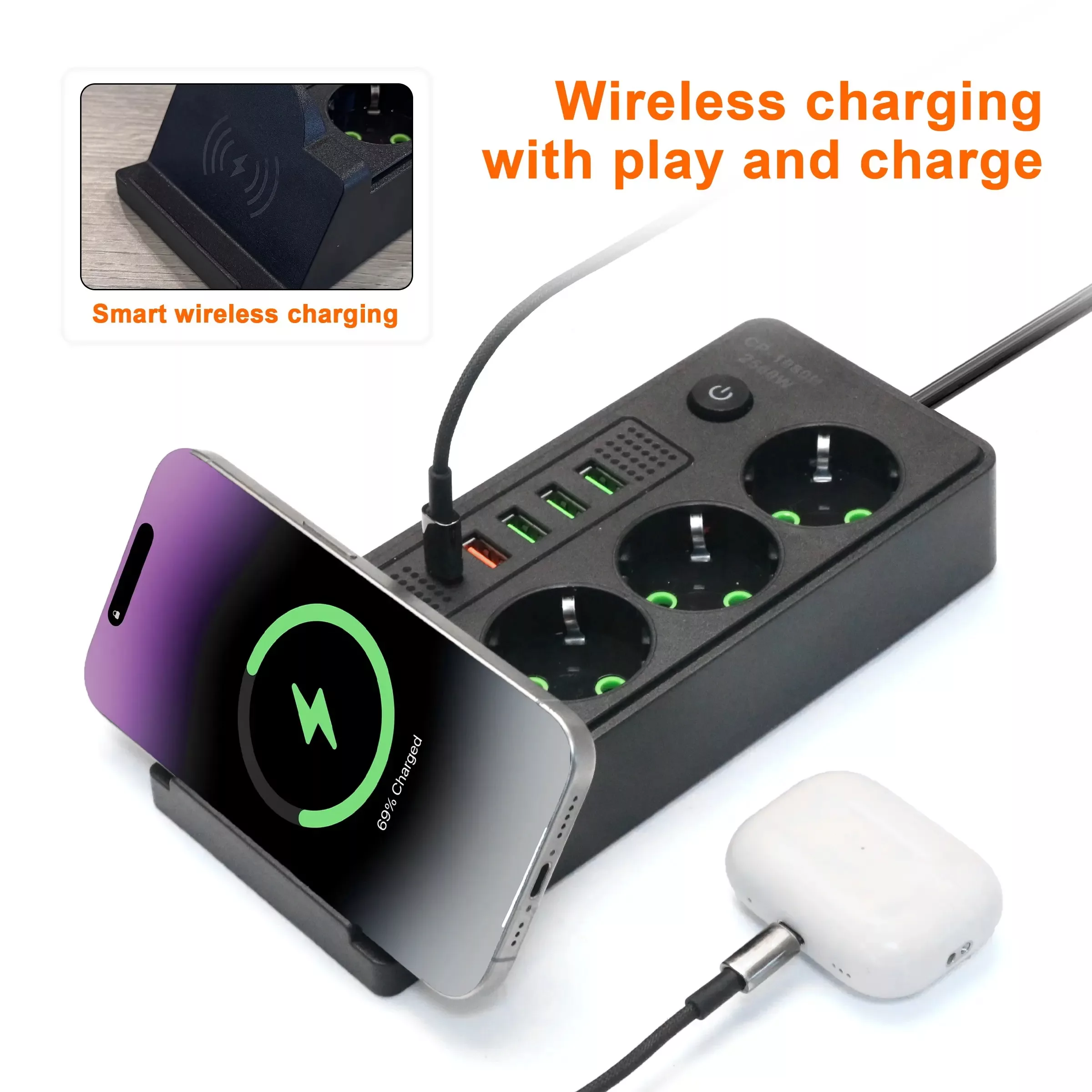 چندراهی برق مدل پاور سوکت