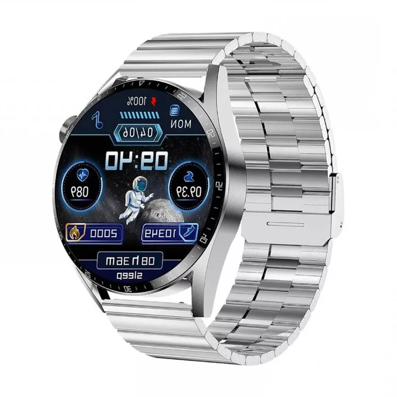 ساعت هوشمند 44 میلی متری گرین لاین مدل BGH MODERN G MASTER 2 با بند فلزی