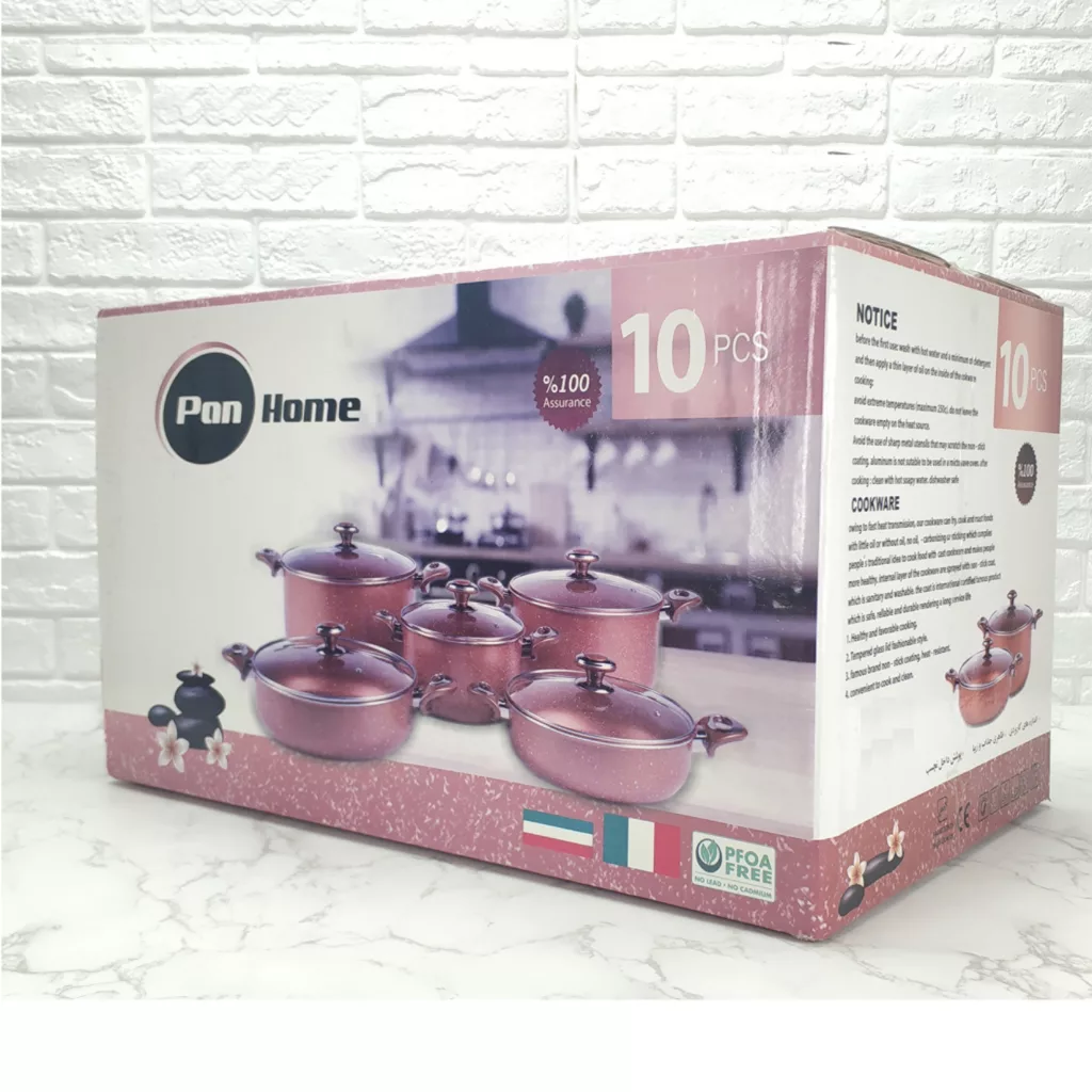 سرویس پخت و پز 10 پارچه پن هوم مدل کوپر