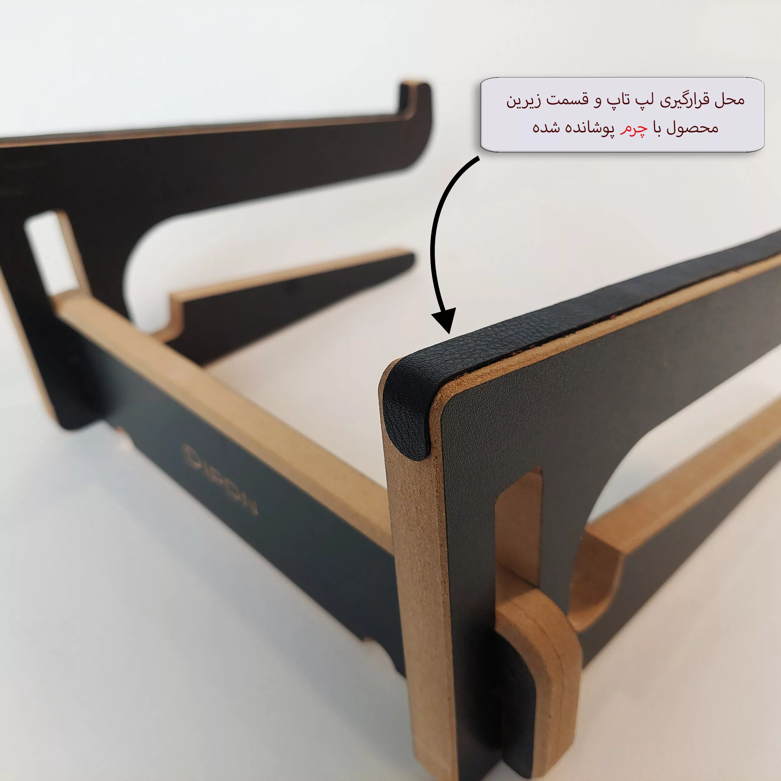 پایه خنک کننده  لپ تاپ دیپون مدل MDF-Leather