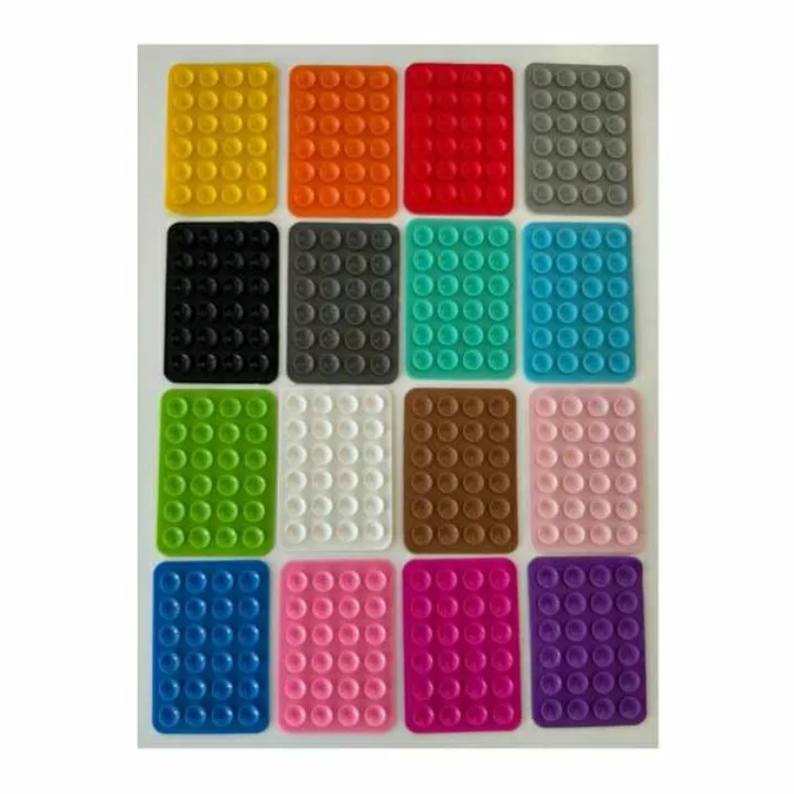 پایه نگهدارنده گوشی موبایل مدل سیلیکونی چسبونک دار