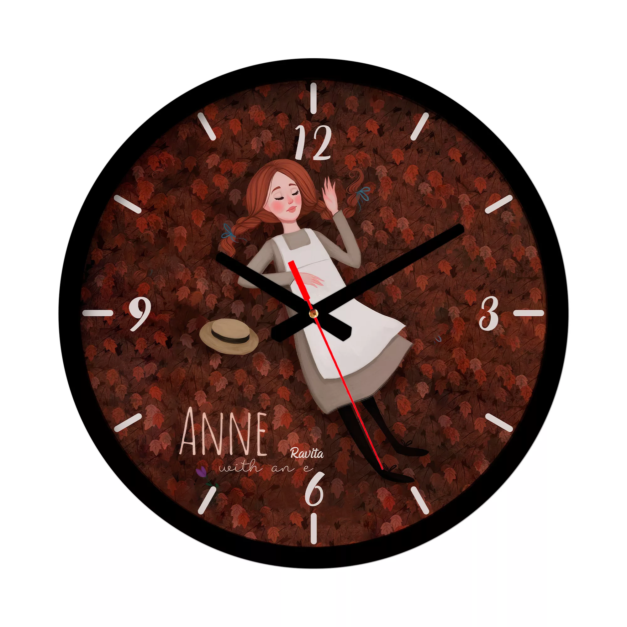 ساعت دیواری کوارتز راویتا مدل انه شرلی کد 3650