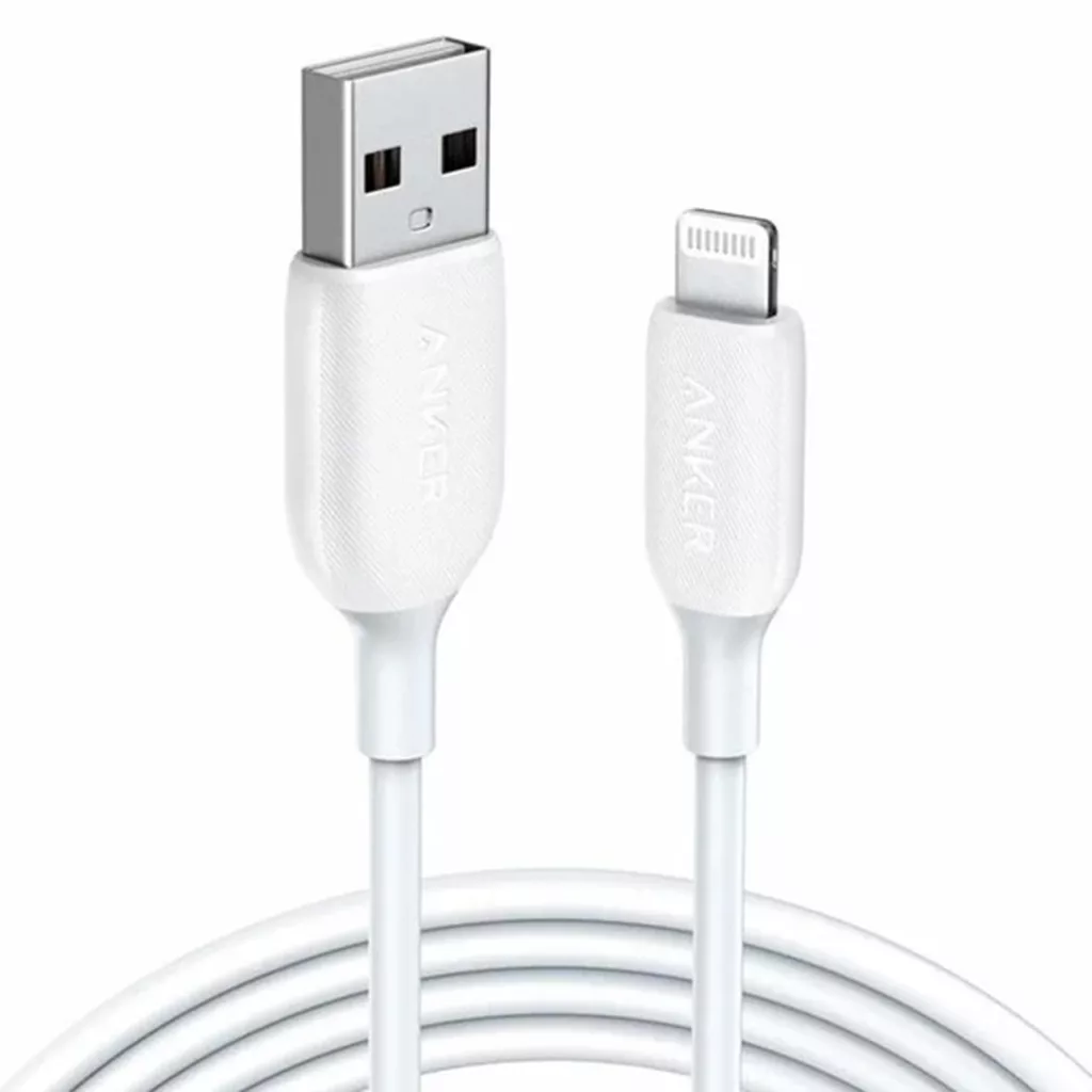 کابل تبدیل USB به لایتنینگ انکر مدل A8813H21 طول 1.8 متر