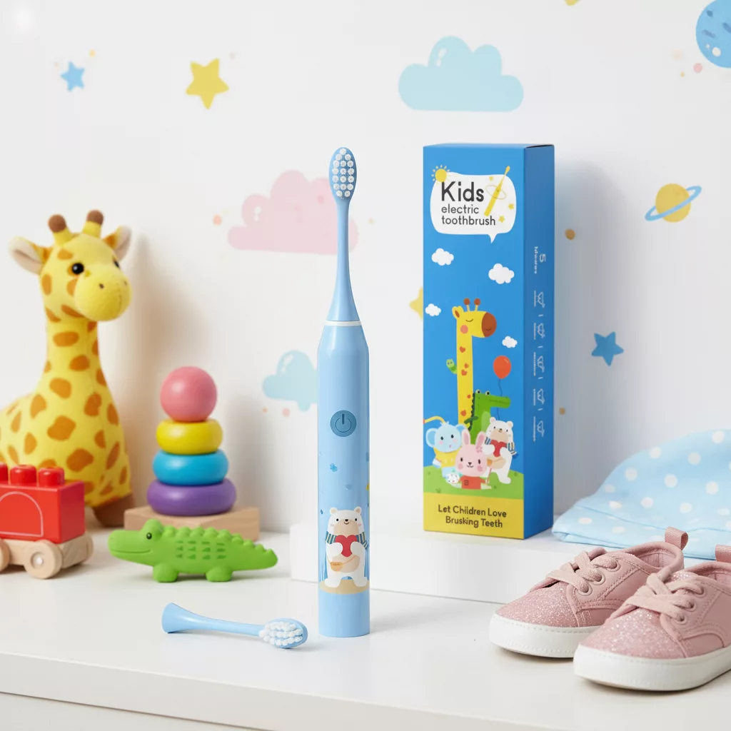 مسواک برقی آکواسونیک مدل DY-332 - Ted به همراه 3 سری یدک