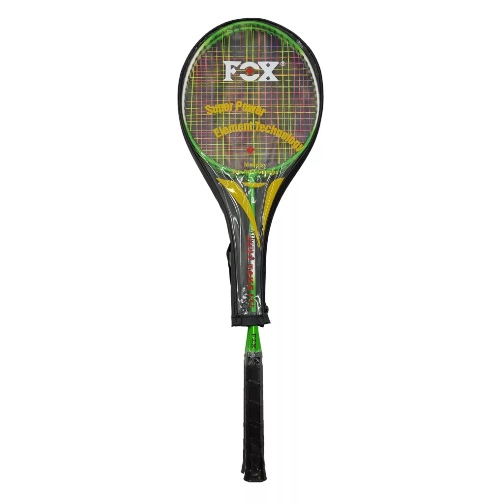 راکت بدمینتون فاکس مدل Super Power بسته 2 عددی