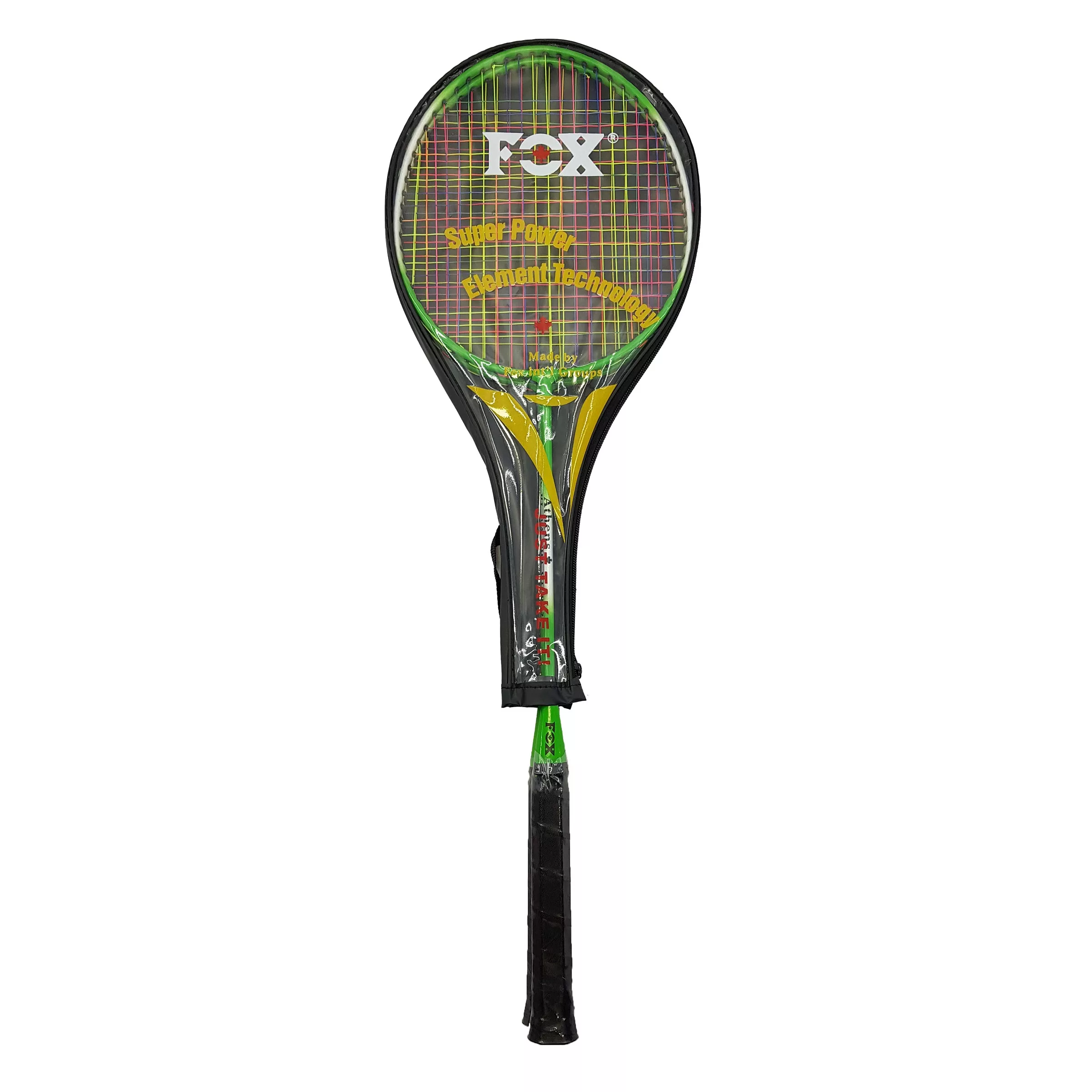 راکت بدمینتون فاکس مدل Super Power بسته 2 عددی