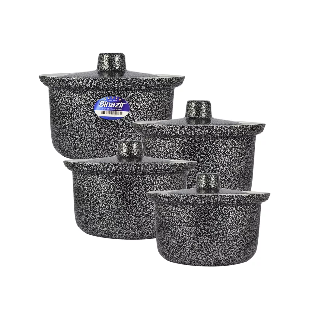 سرویس قابلمه 8 پارچه بی نظیر مدل چکشی