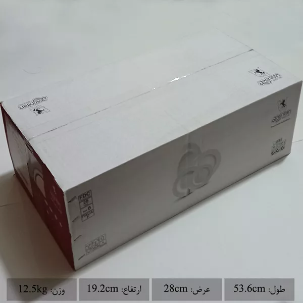 سرویس غذاخوری 28 پارچه چینی زرین ایران سری ایتالیا اف مدل پرشیا درجه یک