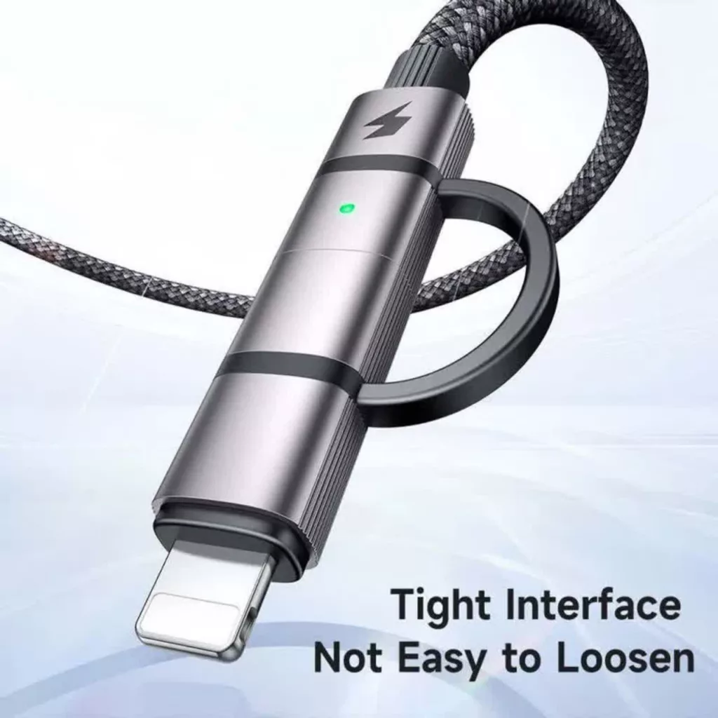 کابل تبدیل USB-C به USB-C/لایتنینگ مک دودو مدل ca-0450 طول 1.2 متر