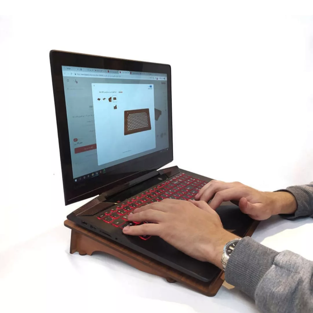 پایه نگهدارنده لپ تاپ مدل کیان 01