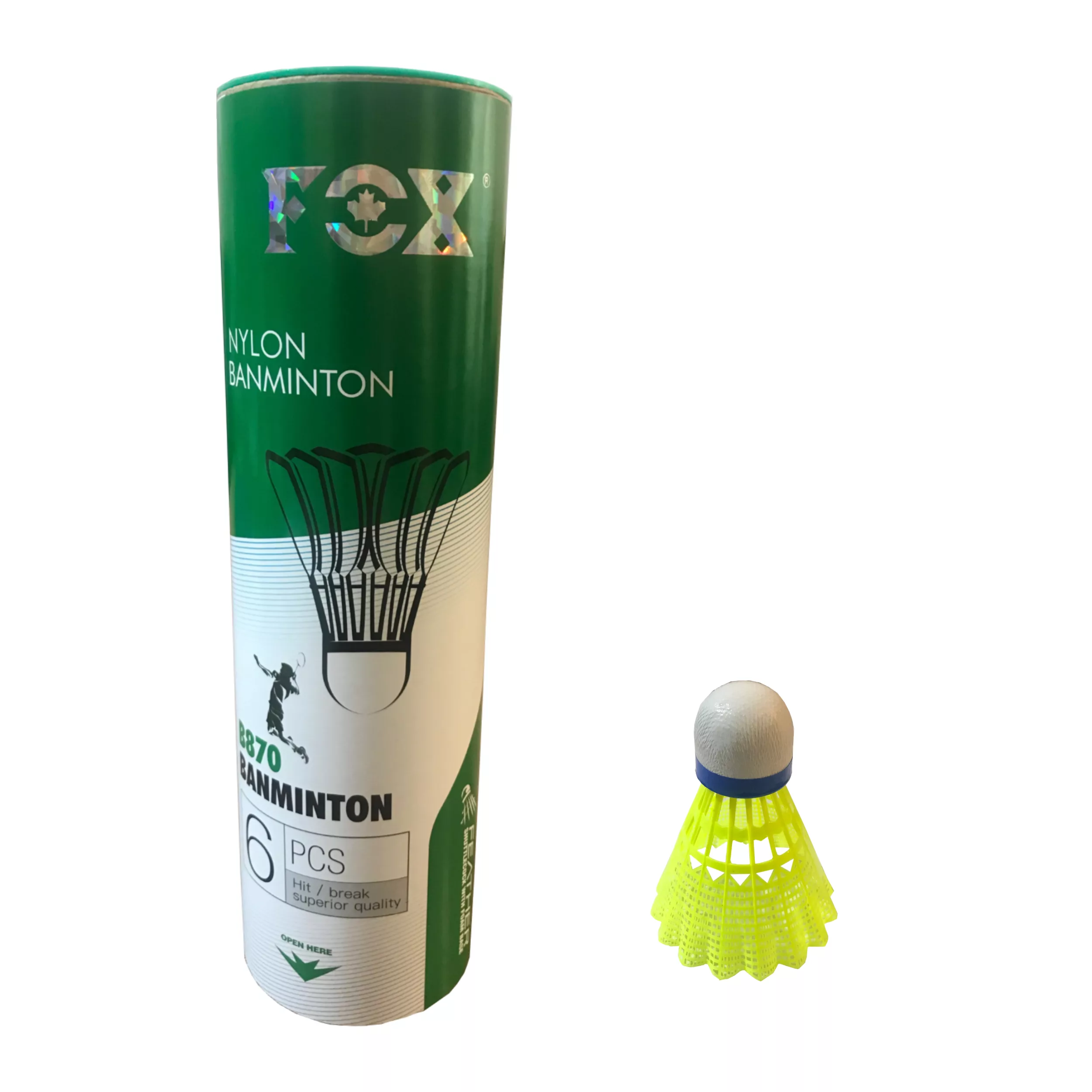 توپ بدمینتون فاکس مدل B307 بسته 6 عددی