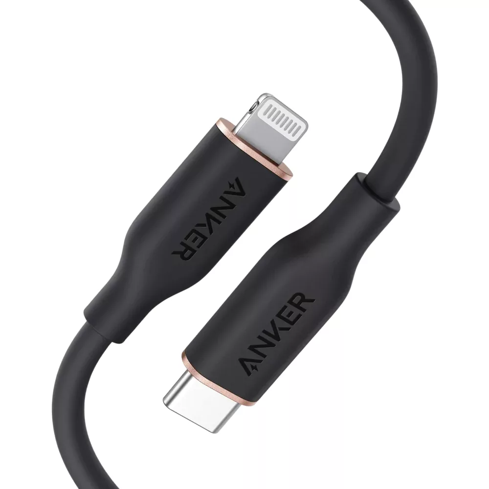 کابل تبدیل USB-C به لایتنینگ انکر مدل 641 طول 1.8 متر