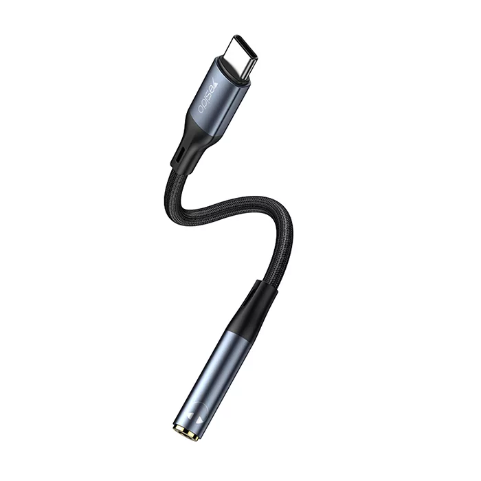 مبدل USB-C به جک 3.5 میلی متری یسیدو مدل YAU-38