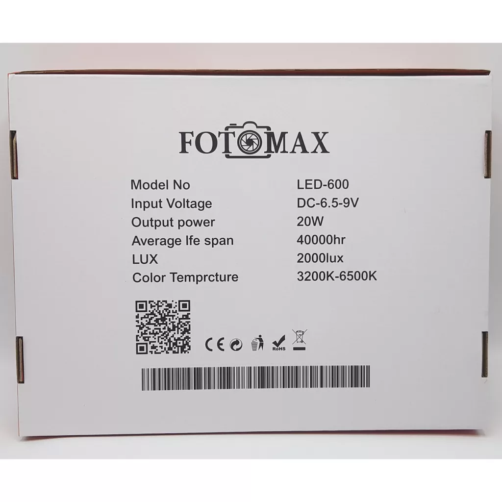 نور ثابت ال ای دی فوتومکس مدل +U600