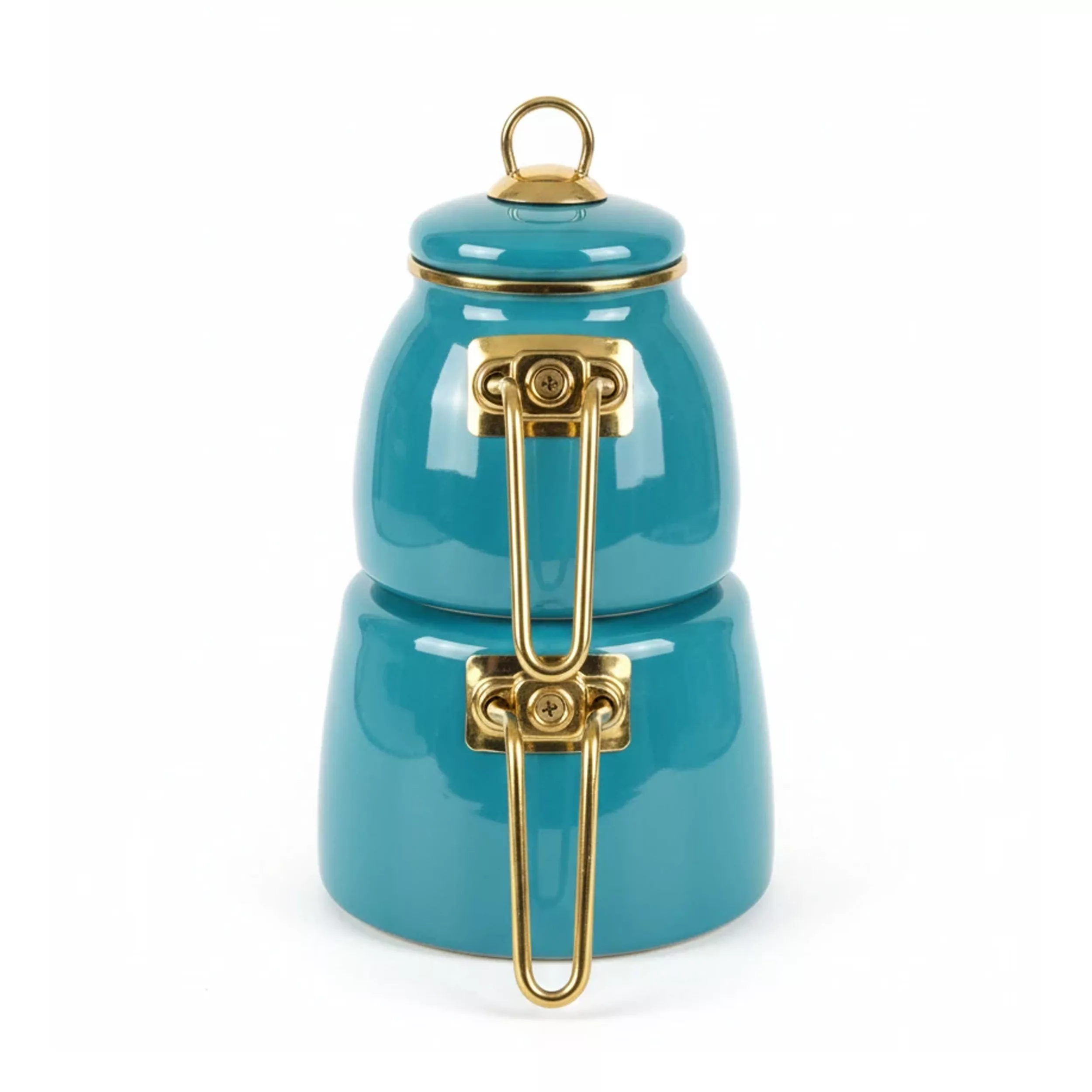 ست کتری و قوری پاچی مدل YASILO گنجایش کتری 2 لیتر و گنجایش قوری 1 لیتر