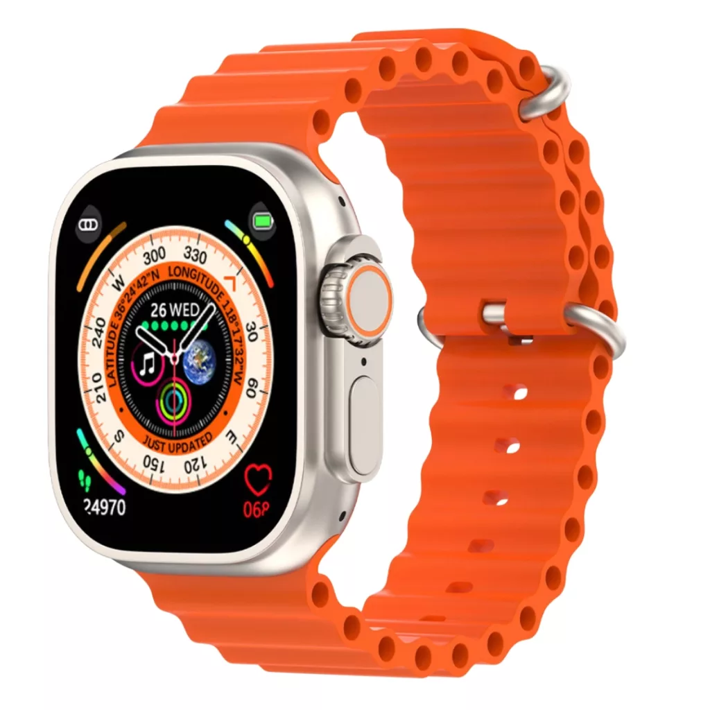 ساعت هوشمند ۴۹ میلی‌متری مدل GS9 ULTRA با بند سیلیکونی