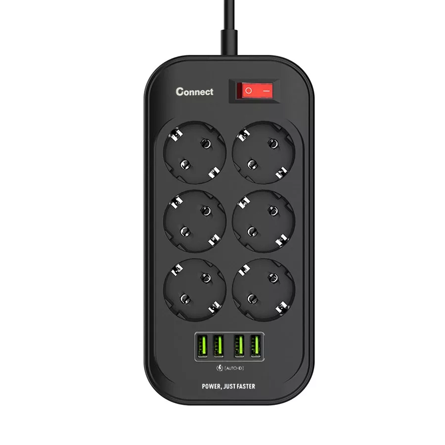 چند راهی برق کانکت مدل SE6403