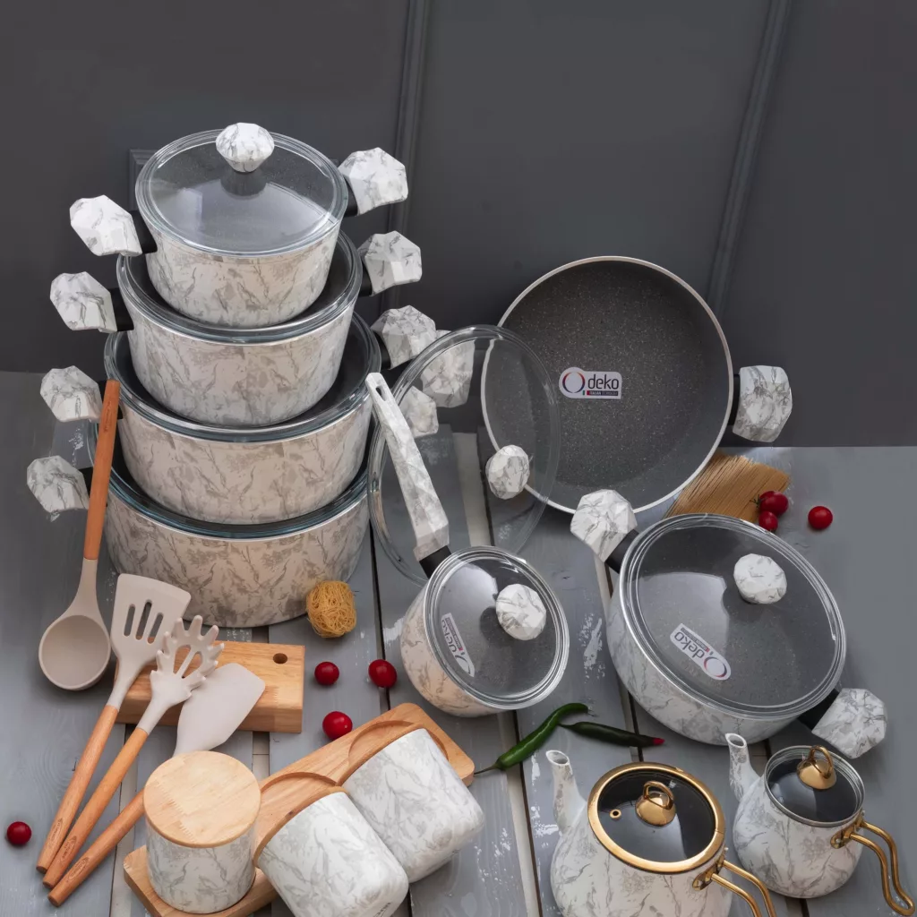 سرویس پخت و پز 26 پارچه وون طرح Carlo Stone