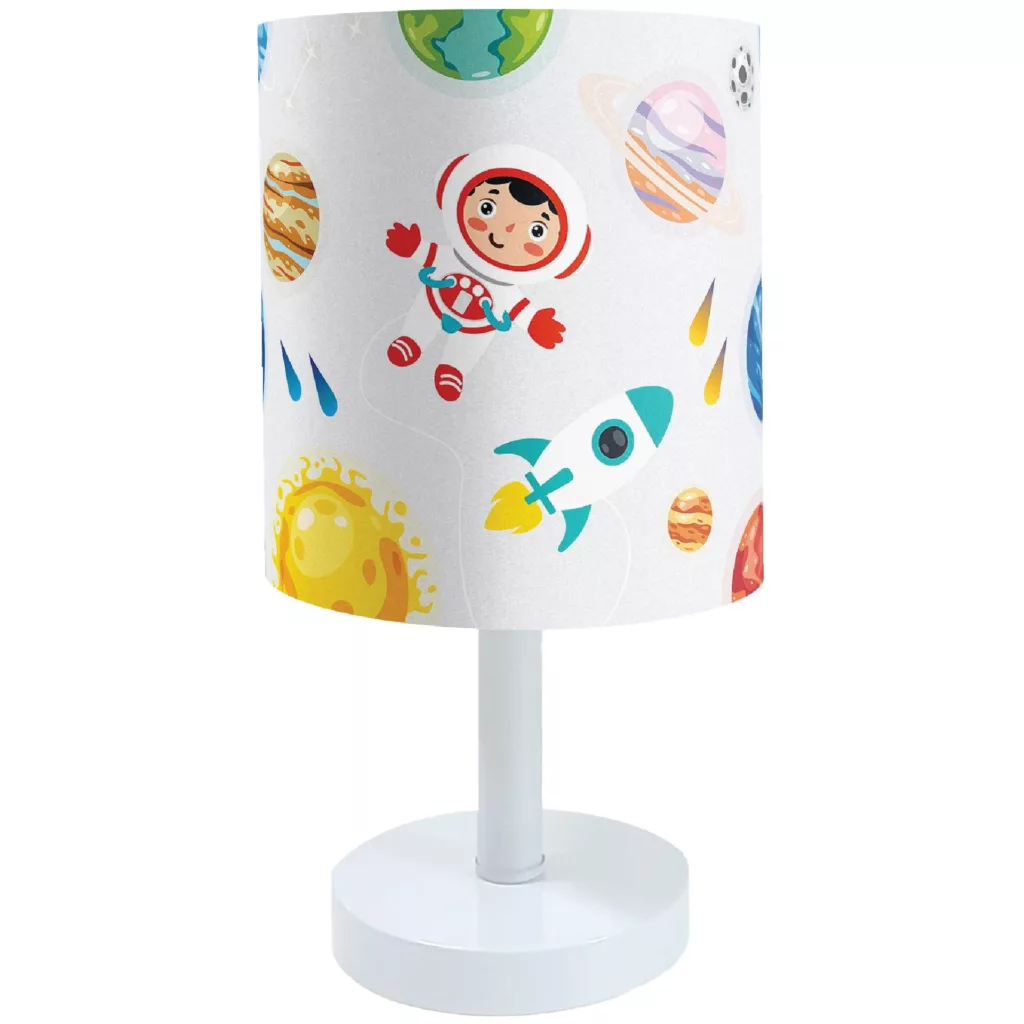 آباژور رومیزی کودک طرح فضانورد کوچولو مدل BS-026
