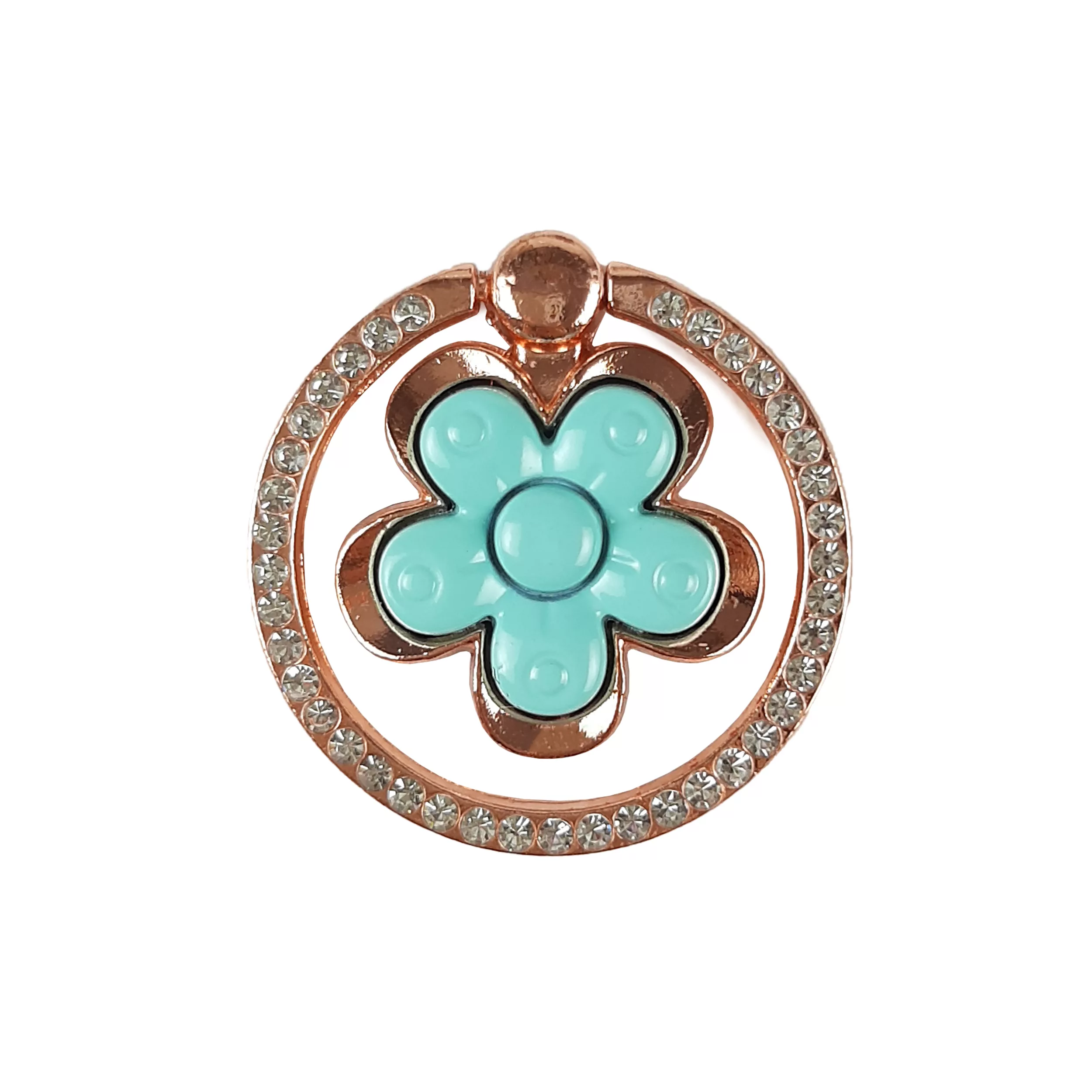 پایه نگهدارنده گوشی موبایل پاپ سوکت طرح گل نگینی مدل M09