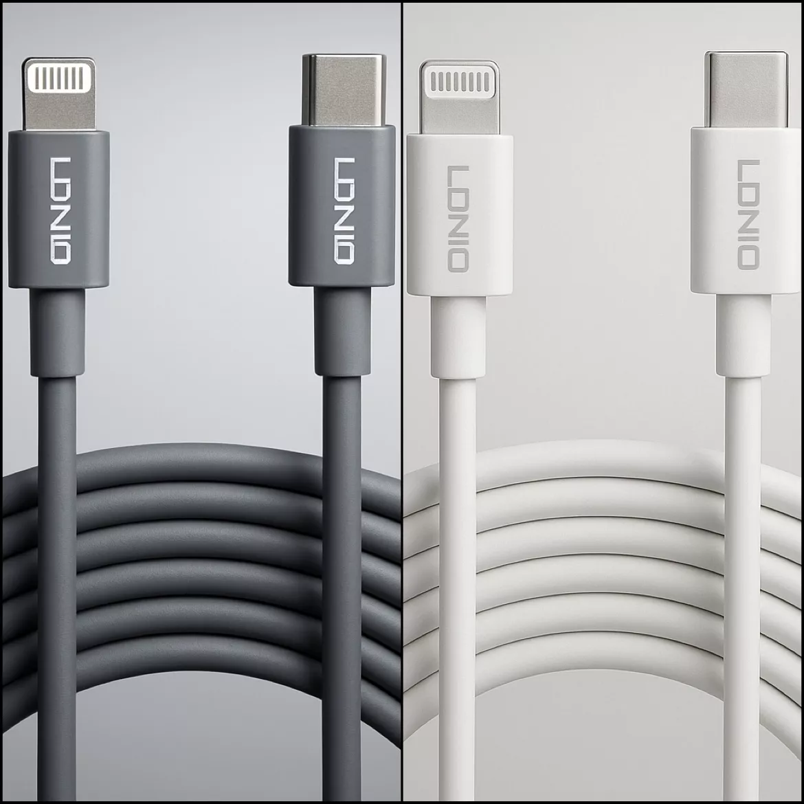 کابل شارژ USB-C به لایتنینگ الدینیو مدل 13pro Max طول 1 متر