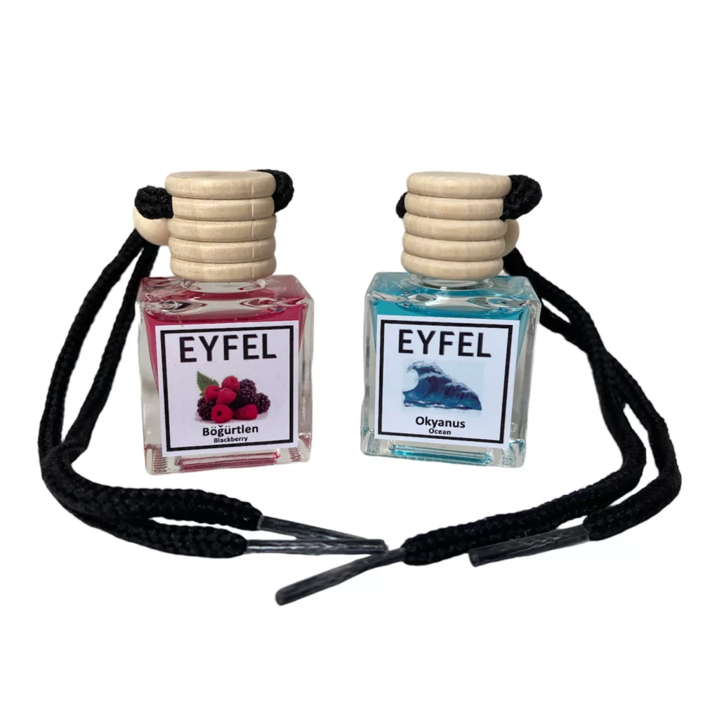 خوشبوکننده خودرو  مدل اقیانوس و شاتوت کد Ocean-Blackberry حجم 10 میلی لیتر بسته 2 عددی