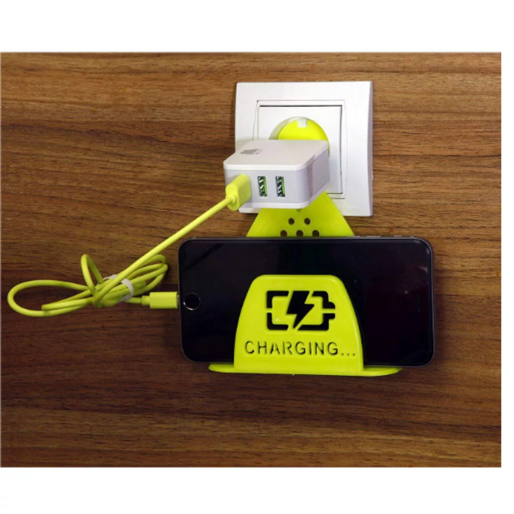 پایه نگهدارنده گوشی موبایل و تبلت مدل charging به همراه پایه نگهدارنده شارژر موبایل