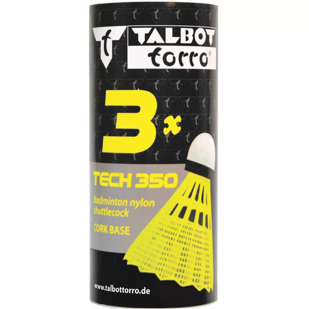 توپ بدمینتون تالبوت تورو مدل Tech 350 Medium بسته 3 عددی