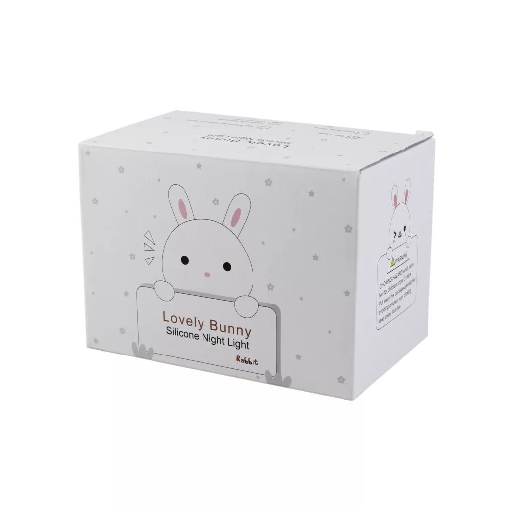 چراغ خواب کودک مدل سیلیکونی طرح خرگوش کد WH-A13