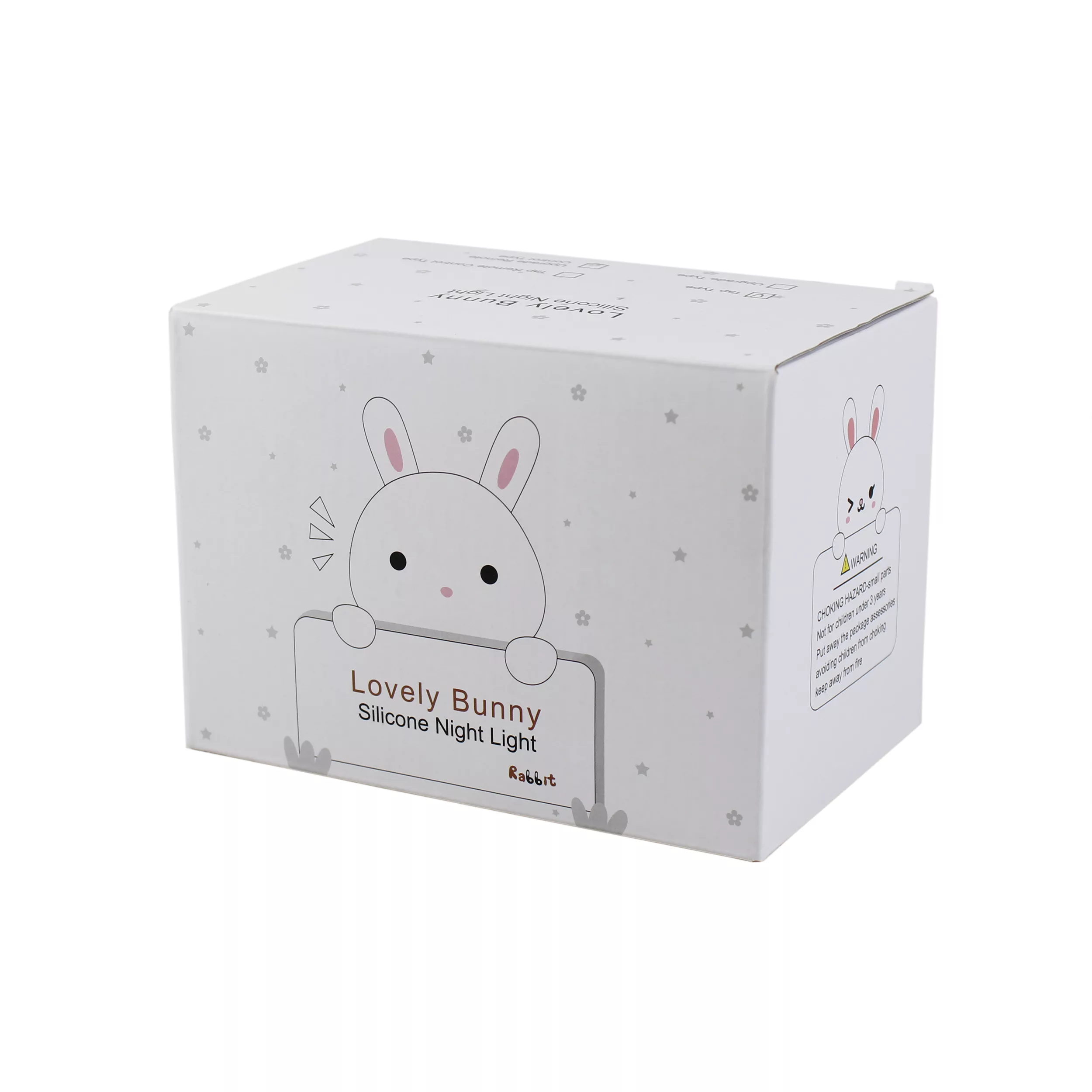 چراغ خواب کودک مدل سیلیکونی طرح خرگوش کد WH-A13