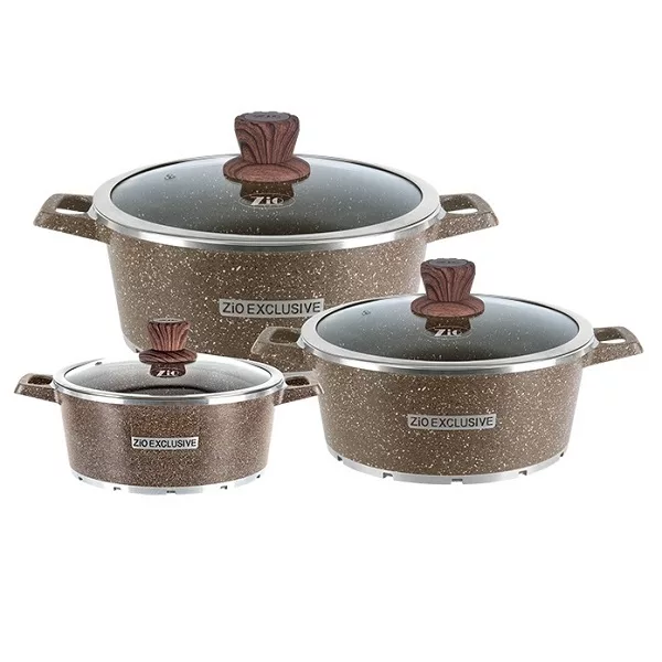 سرویس پخت و پز 6 پارچه زیو مدل Z-8400-20