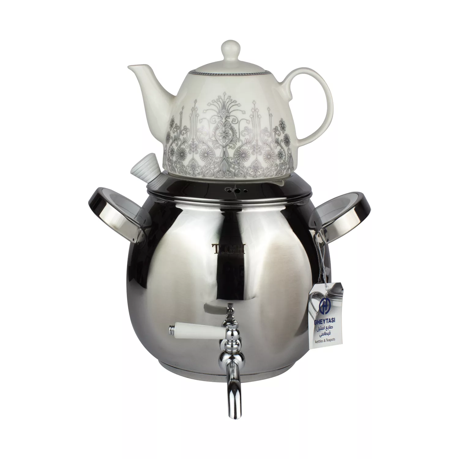 ست کتری و قوری مدل قیطاسی 9060