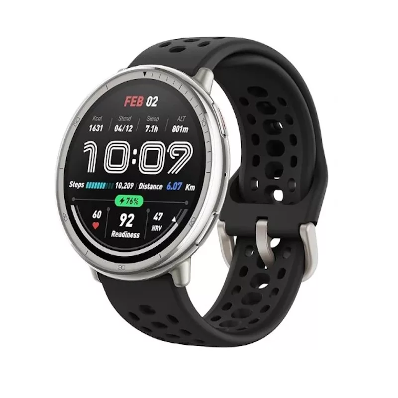 ساعت هوشمند 40میلی متری امازفیت مدل MOS CUSHIONS ACTIVE 2 SMARTبندسیلیکون