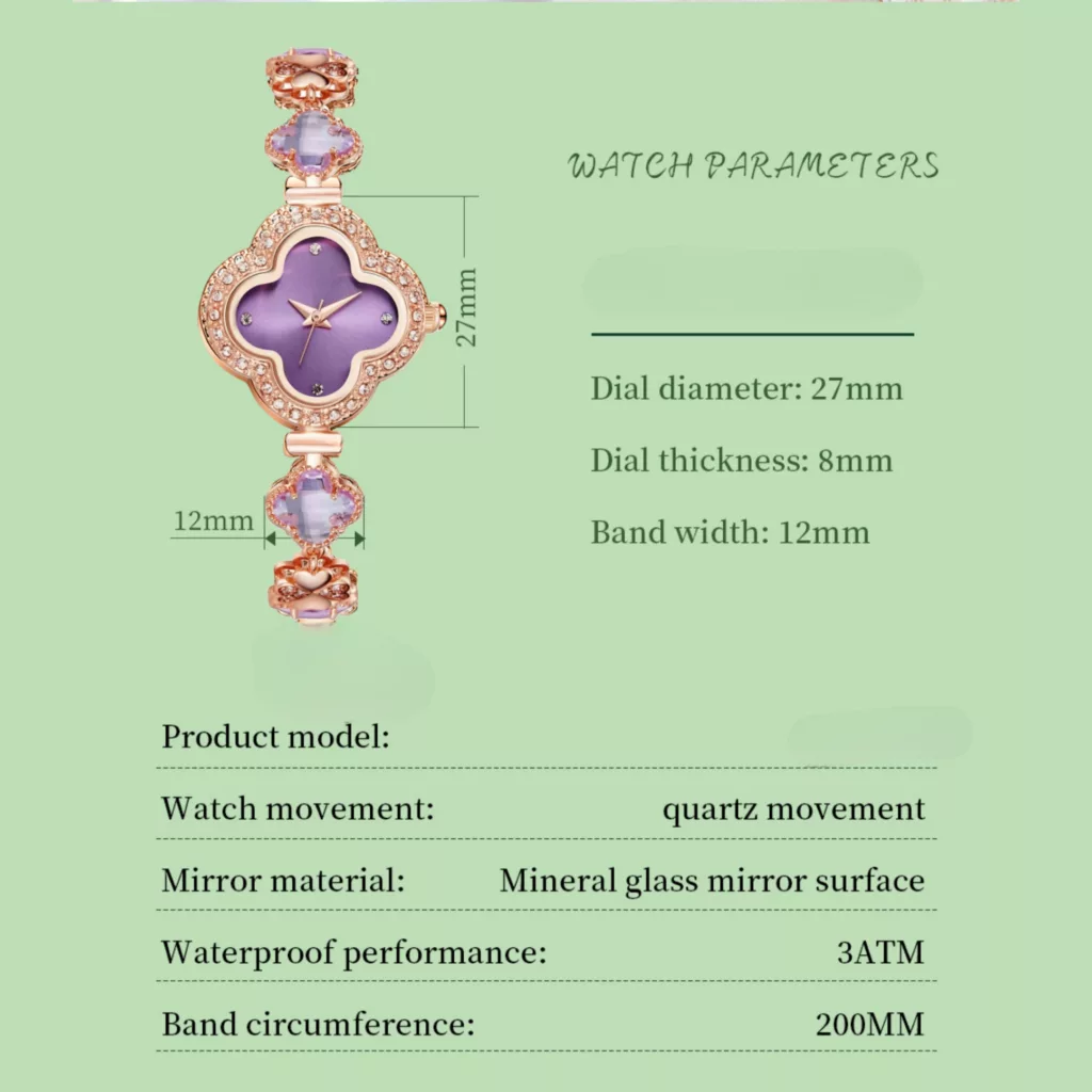 ساعت مچی عقربه ای زنانه مدل کوارتز کد 1
