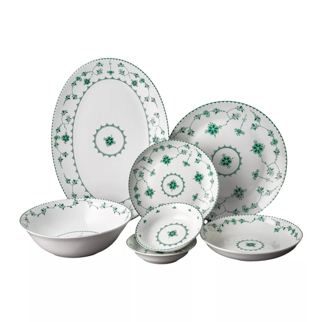 سرویس غذاخوری 26 پارچه 6 نفر مقصود مدل کورالین